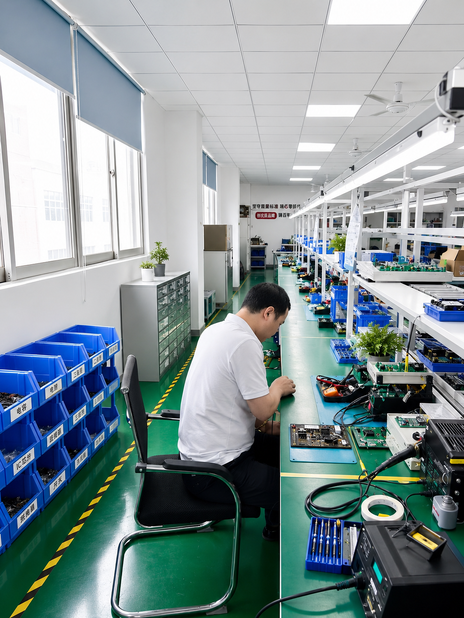 Shenzhen Jutai Comm Co., Ltd. Hersteller-Produktionslinie