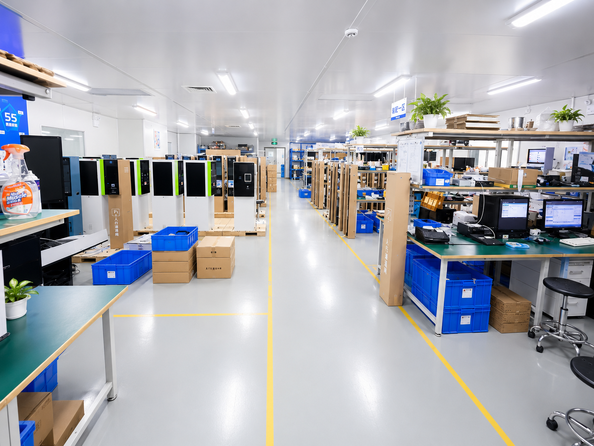 Shenzhen Jutai Comm Co., Ltd. Hersteller-Produktionslinie