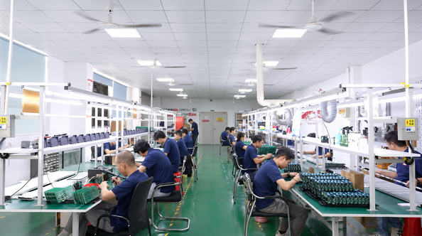Shenzhen Jutai Comm Co., Ltd. Hersteller-Produktionslinie