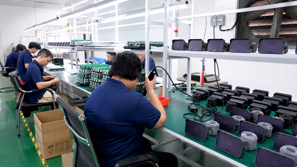 Shenzhen Jutai Comm Co., Ltd. Hersteller-Produktionslinie