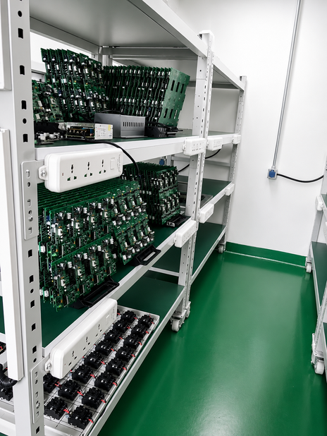 Shenzhen Jutai Comm Co., Ltd. Hersteller-Produktionslinie