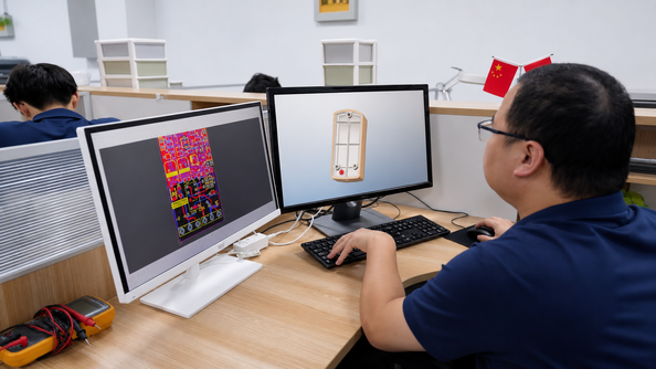 Shenzhen Jutai Comm Co., Ltd. Hersteller-Produktionslinie