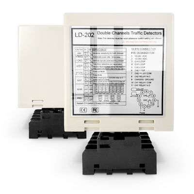 kaufen 17 Dip Switch Dual Channel Loop Detektor 15μH-2000μH Selbstdrehbereich Online-Herstellung