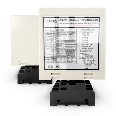 kaufen Relais-Ausgabe-Präsenz-Relais-Doppelkanaldetektor für AGV-Sicherheits-Kollisionsverhütung Echtzeit-LED-Diagnostik Robust Online-Herstellung