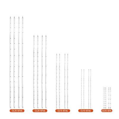 kaufen JUTAI Professional Safety Light Curtain - IP67, 8/6 Strahl, 24V 0,5m 1m 1,5m 2m 2,5m lang Online-Herstellung